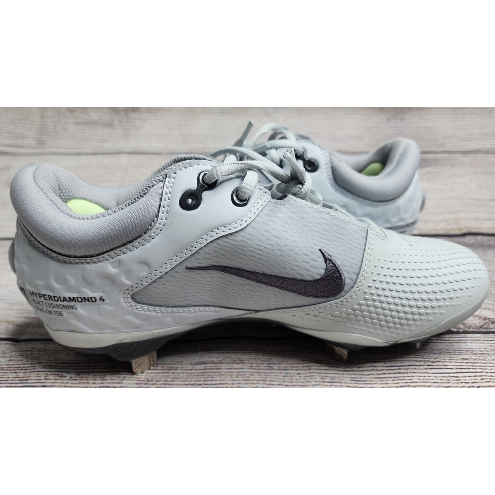 Nike Hyperdiamond 4 React Gray Softball Baseball … - image 4
